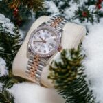 Rolex DateJust Moissanite Diamond White Dial Replica Watch Demi 31mm - Image 4