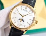Rolex?? Cellini Moonphase-40mm-Leather(1:1 replica) - Image 5