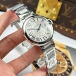 Cartier Ballon Bleu Replica Watches White Dial Automatic Movement AF Factory 40mm - Image 3