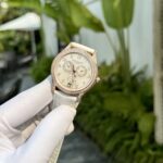 Patek Philippe Replica Watch Complications 4947R White Leather Strap 38mm - Image 7
