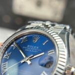 Rolex DateJust Clone Watches Dial Blue Jubilee Strap THB Factory 31mm - Image 7
