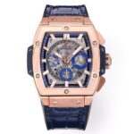 Hublot SPIRIT OF BIG BANG Chronograph, 45 mm Textured rubber strap(1:1 replica)