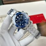 Omega Best Copies Watches Seamaster Diver 300M Chronograph Dial Blue N1 Factory 44mm - Image 2