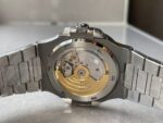 Replica PATEK PHILIPPE Nautilus 5711/1A PPF 1:1 Best Edition Green Textured Dial T Diamonds Bezel on SS Bracelet 324CS V4 - Image 12