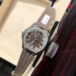 Fake Patek Philippe Replica Watch Aquanaut Ladies Stainless Steel Brown Dial 5067A-023 TWF(1:1 replica) - Image 4