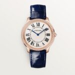 Ronde Louis fake cartier watch 36 mm quartz movement(1:1 replica)