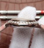 Replica Cartier Ballon Bleu 28mm SS Diamonds Bezel White Dial Ronda Quartz - Image 5