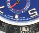 Replica Rolex Daytona 116523 Thick YG Wrapped Blue Dial Numerals Markers SS/YG Bracelet A7750 - Image 5