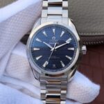 Replica Omega XF Seamaster Aqua Terra Master Blue Textured Dial SS Bracelet A8900