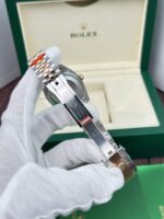 Rolex Replica 11 Watch Datejust Rose Gold Plated Chocolate Dial EW Factory 36mm - Image 6