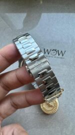 Replica PATEK PHILIPPE Nautilus 5811/1G PPF 1:1 Best Edition Grey Textured Dial on SS Bracelet Asian Cal.26-330CS - Image 14