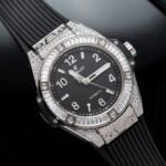 Hublot Replica Watch Big Bang One Click Black Dial Rubber Strap 39mm