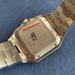 Fake cartier watch Santos large model mechanical movement Santos De Cartier Large Yellow Gold WGSA0029 GF(1:1 replica) - Image 2
