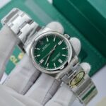 Rolex Rep 11 Watch Oyster Perpetual 126000 Green Dial Clean Factory 41mm - Image 2