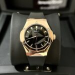 Hublot Replica Watch Orlinski King Gold Black Dial APS Factory 40mm