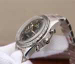 Replica Omega OMF Speedmaster 57 Co-Axial Black Dial Brown Markers SS Bracelet A9300 - Image 4