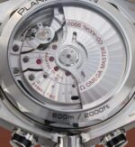 Replica Omega Planet Ocean Master Chronometer OMF Black LiquidMetal SS Bracelet A9900 - Image 6