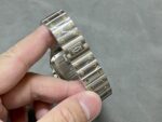 Fake Cartier Watch Santos medium model Manufacture mechanical movement Steel/Yellow Gold Silver Dial W2SA0016(1:1 replica) - Image 7