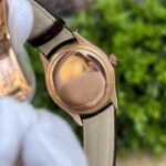 Rolex Replica 11 Watch Cellini Moonphase 50535 Rose Gold Plated White Dial 39mm - Image 4