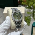 Rolex Day-Date 228236 Moissanite Green Dial Replica Watch 168gram GM V3 40mm - Image 2