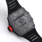 Richard Mille RM 35-01 Rafael Nadal Replica Swiss Watch ?C Skeleton Dial, NTPT Carbon Case, Black Rubber Strap - Image 8
