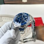 Omega Best Copies Watches Seamaster Diver 300M Chronograph Dial Blue N1 Factory 44mm - Image 5