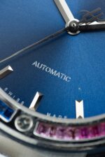 Hublot Classic Fusion Titanium Rainbow Refined Synthentic Gemstones Bezel Best Copy 42mm - Image 8