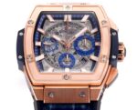 Hublot SPIRIT OF BIG BANG Chronograph, 45 mm Textured rubber strap(1:1 replica) - Image 2