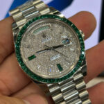 Rolex Day-Date Replica Watches Custom Diamonds Moissanite Weight 200 Grams 40mm - Image 8