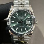 Rolex DateJust 126334 Green Dial Replica 1:1 Watch Factory Clean 41mm