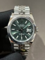 Rolex DateJust 126334 Green Dial Replica 1:1 Watch Factory Clean 41mm