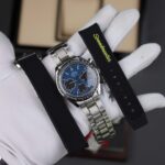Omega Speedmaster Replica Watch Racing Chronograph Dial Blue 40mm