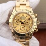 Replica Rolex Daytona YG Yellow Gold Dial BP YG Bracelet A7750