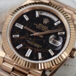 Rolex Replica Watch Day-Date 228235 Lava Dial Weight 185 Grams QF Factory 40mm - Image 4