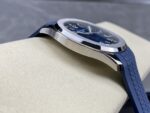 Fake Patek Philippe Replica Watch Aquanaut ??Jumbo?? White Gold Blue Dial 5168G-001 3KF(1:1 replica) - Image 5