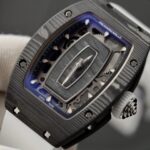 Richard Mille Replica 1:1 Watch RM07 Carbon White Rubber Strap Best Quality 36mm - Image 5