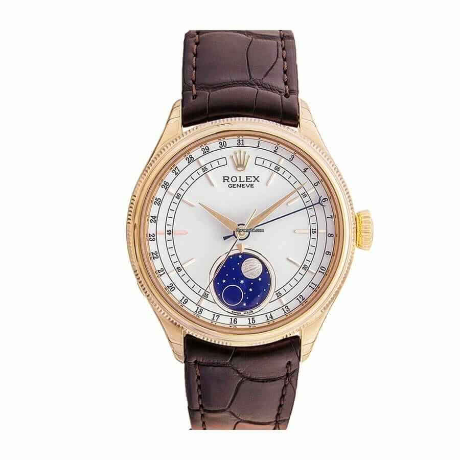 71B7BA98-4E7E-68B6-AC47-4DD4512552F4.jpg Rolex Cellini Moonphase White Dial New 50535-0002 Replica - Image 1