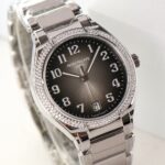 Fake Diamond Watch Replica Patek Philippe Twenty~4 Ladies Stainless Steel Grey Sunburst Dial 7300/1200A-010(1:1 replica) - Image 7