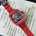 Richard Mille RM35-02 Replica 1:1 Watch Red Full Carbon BBR 45mm - Image 4