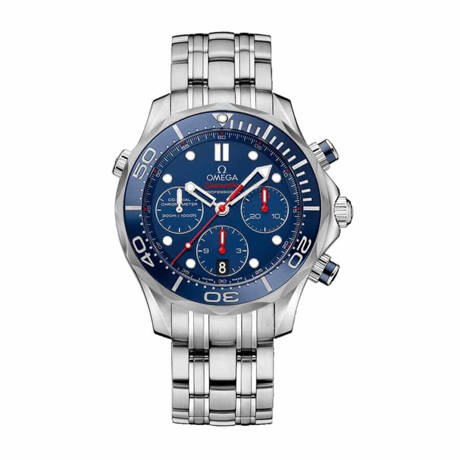 73092CE7-BD05-B527-F23E-56BAB6D859CD.jpg Omega 300m Chronograph Replica - Image 1