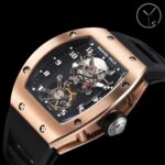 Swiss Richard Mille RM 002-V2 Replica Watch ?C Skeleton Dial, Black Rubber Strap, 45mm Men’s Luxury Timepiece - Image 4