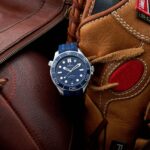 Seamaster Diver 300M Co-Axial Master Chronometer 42mm Blue Dial On Rubber Strap(1:1 replica) - Image 3