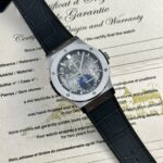 Hublot Replica 1:1 Watch Classic Fusion Aerofusion Moonphase Leather Strap 45mm - Image 2