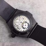Replica Hublot Big Bang 44mm Vendome Real Tourbillon Ceramic Case Black Gummy - Image 5