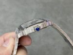 Fake Cartier Watch Santos large model mechanical movement Stainless Steel Skeleton Dial WHSA0015 TWF(1:1 replica) - Image 4