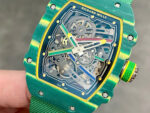 Richard Mille RM67-02 Case Green Carbon Refined Super Light 37 Grams 38.7??47.52mm - Image 3