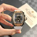 Richard Mille RM21-01 Tourbillon Replica Highest Quality White Rubber Strap 45mm - Image 3
