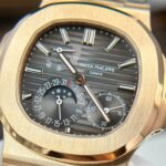 Patek Philippe Nautilus 5712R Good Imtation Watches Gray Dial Metal Wire PPF Factory Version 3 40mm - Image 4