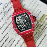 Richard Mille RM35-02 Replica 1:1 Watch Red Full Carbon BBR 45mm - Image 2