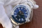 Replica Omega Planet Ocean Professional Blue Liquidmetal Bezel 45mm OMF SS Bracelet A8500 - Image 2